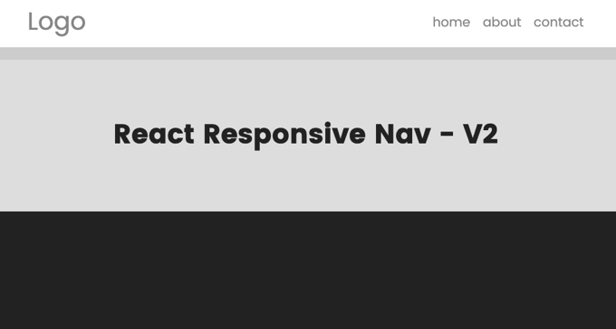 Responsive Nav - v2
